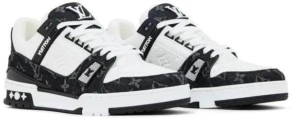 Louis Vuitton Trainer 'White Black Denim'