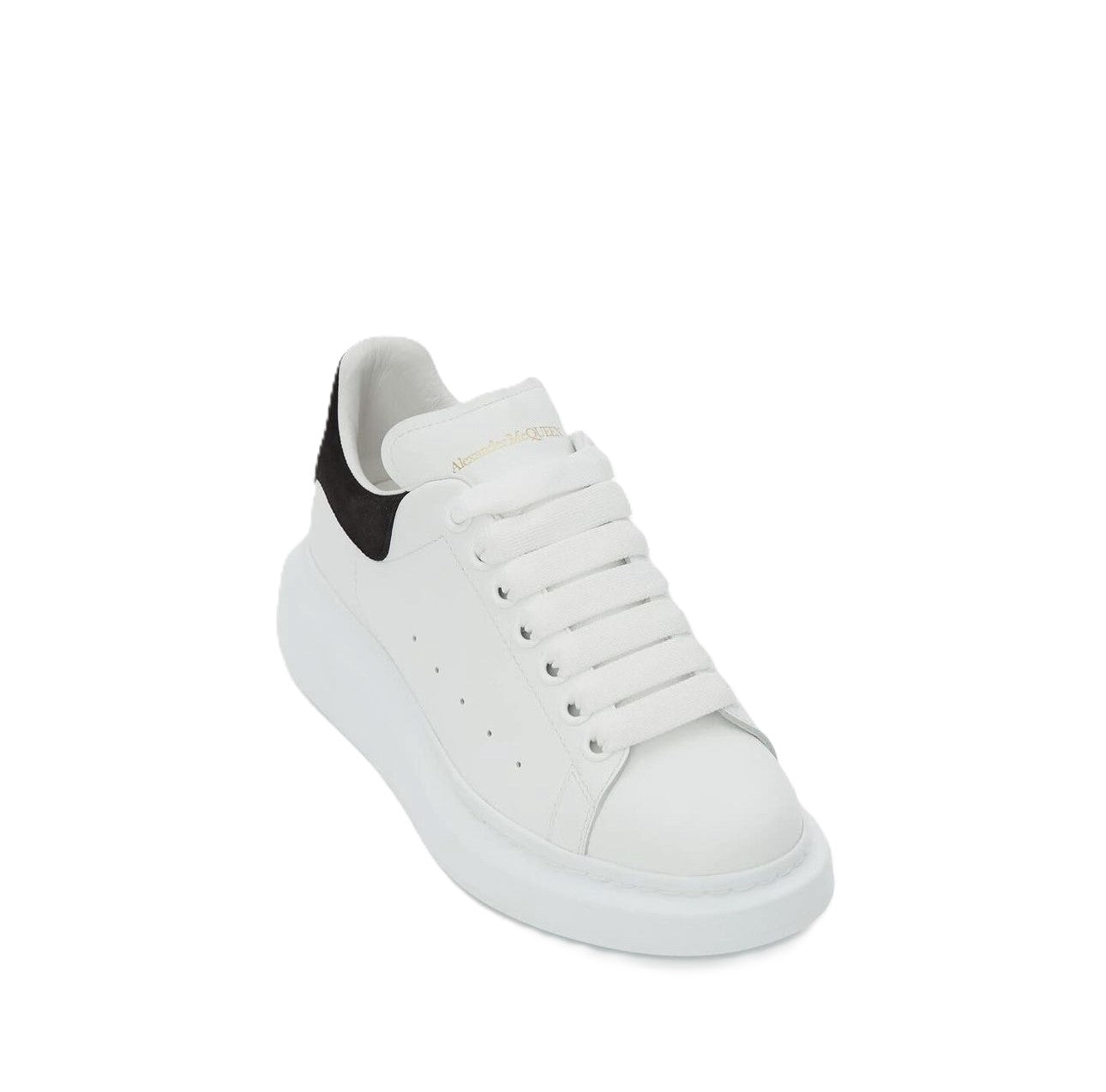 Alexander McQueen Black Calf Leather