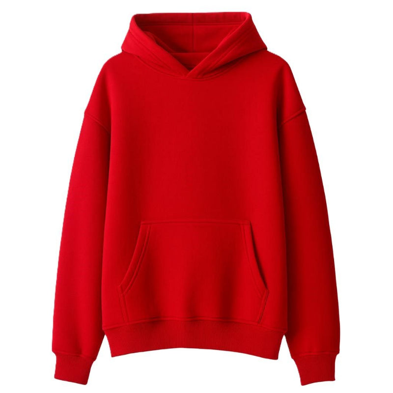 Oversized Red Hoodie