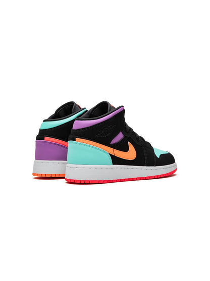 Air Jordan 1 Mid Multi-Color Kids