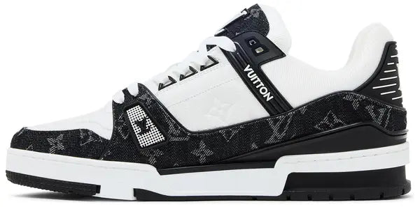 Louis Vuitton Trainer 'White Black Denim'