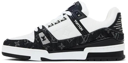 Louis Vuitton Trainer 'White Black Denim'