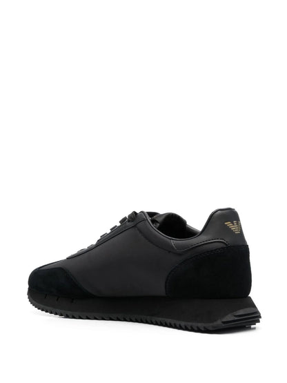 Ea7 Emporio Armani logo-print low-top sneakers