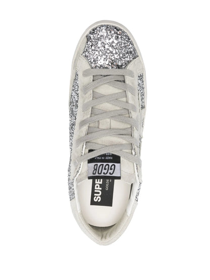 Golden Goose Super-Star glitter sneakers