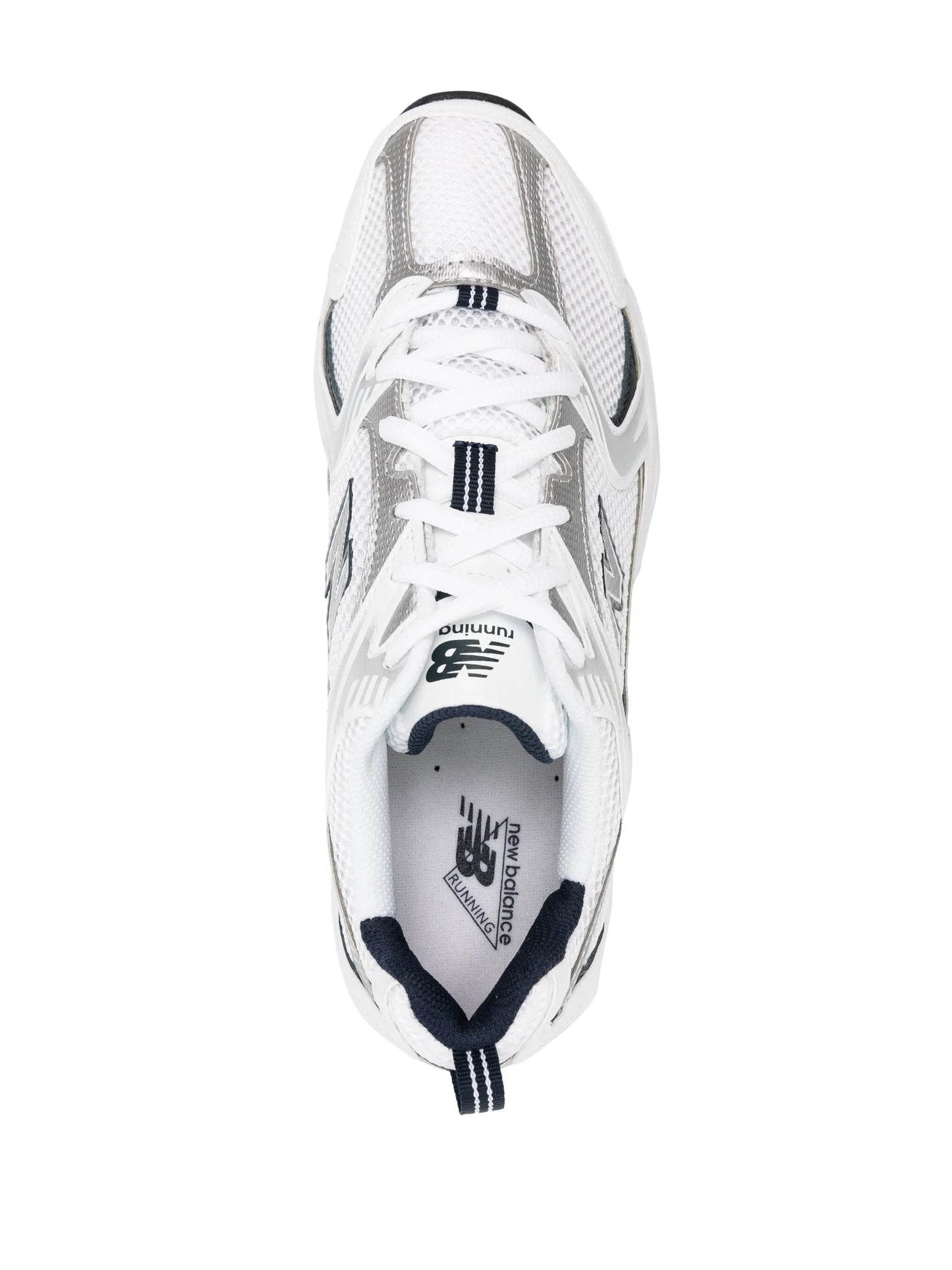 New Balance 530 White Silver Navy
