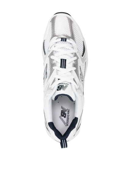 New Balance 530 White Silver Navy