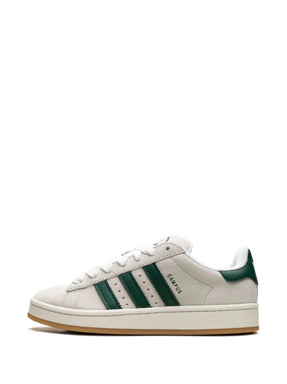 Adidas Campus OOs Crystal White Dark Green