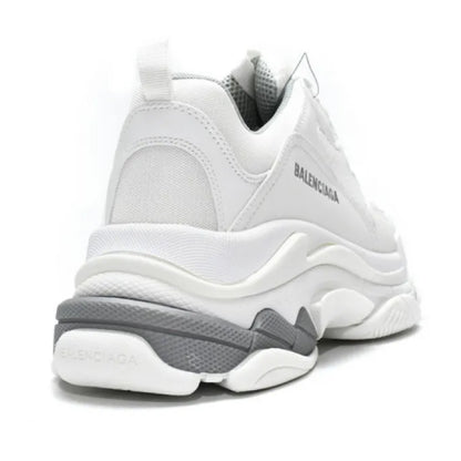 Balenciaga Triple S White Silver
