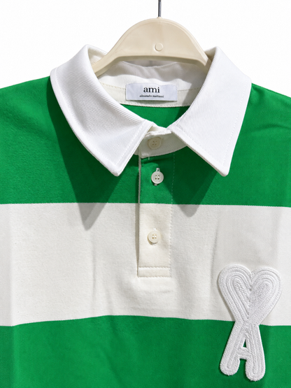 Ami alexandre mattiussi Green t-shirt