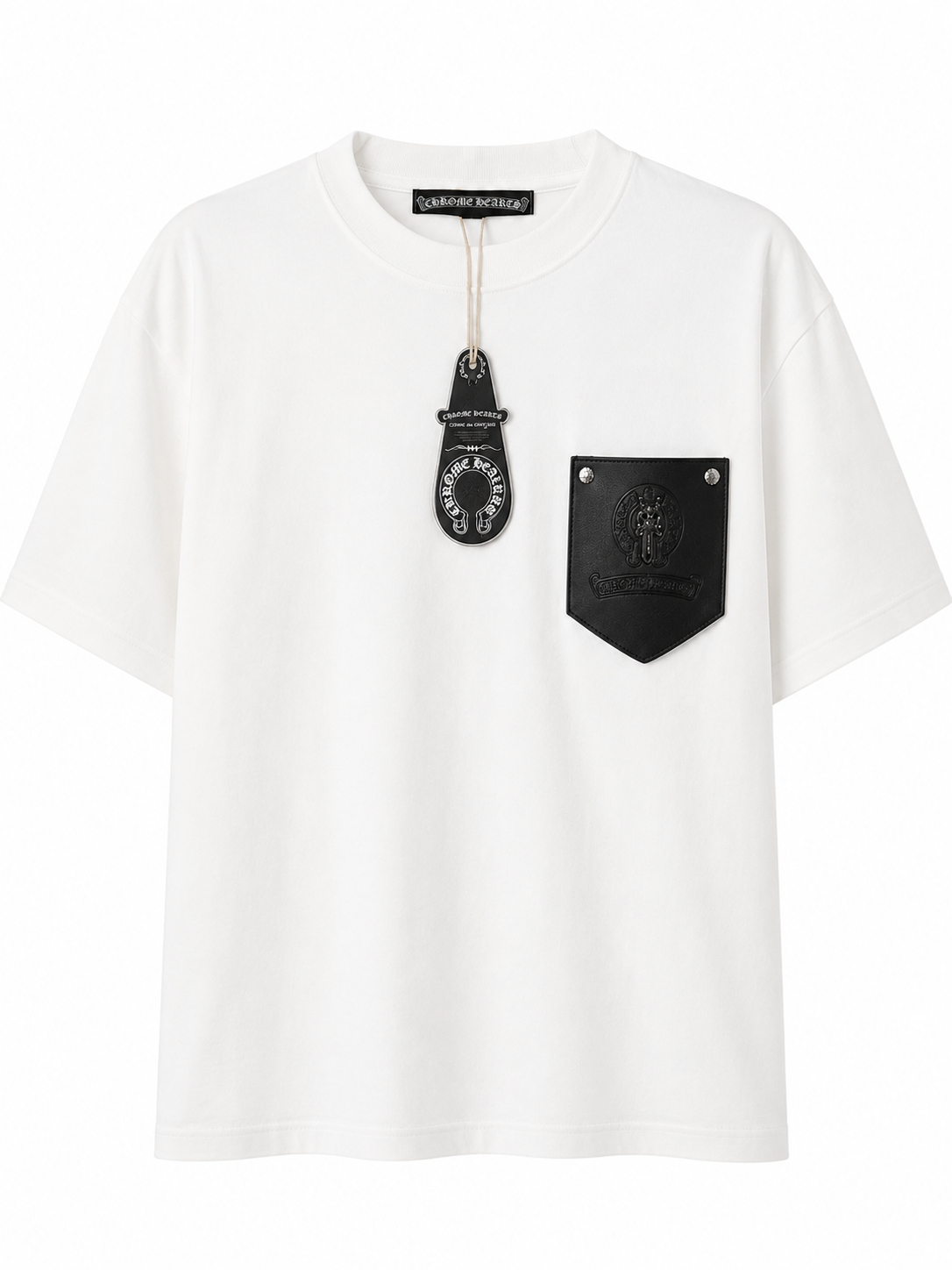 Chrome Hearts logo Metal white t-shirt