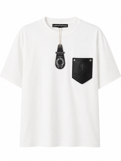 Chrome Hearts logo Metal white t-shirt