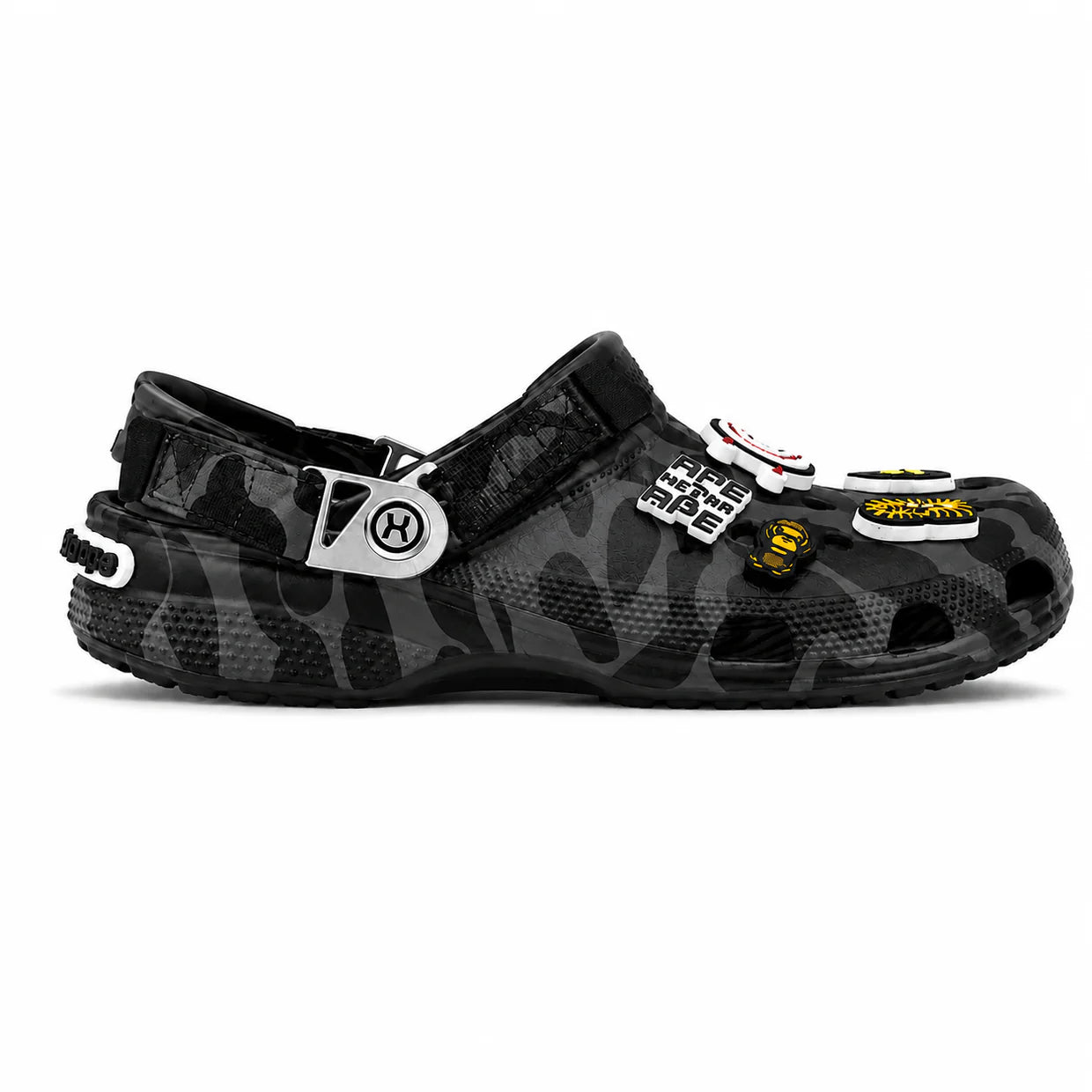 BAPE (Bathing Ape) x CROCS - Black Camo