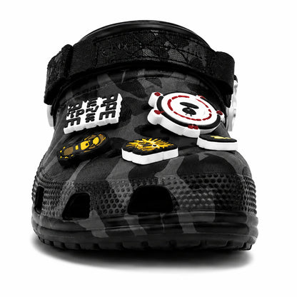 BAPE (Bathing Ape) x CROCS - Black Camo