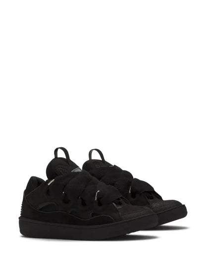 LANVIN CURB SNEAKERS IN LEATHER