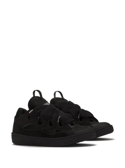 LANVIN CURB SNEAKERS IN LEATHER