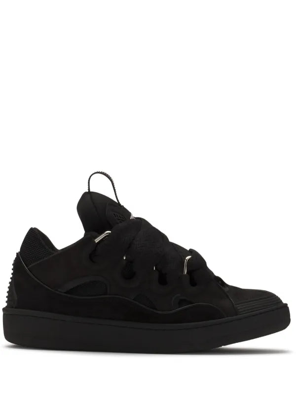 LANVIN CURB SNEAKERS IN LEATHER