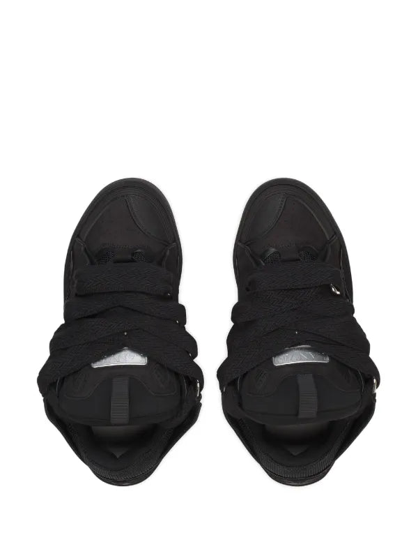 LANVIN CURB SNEAKERS IN LEATHER