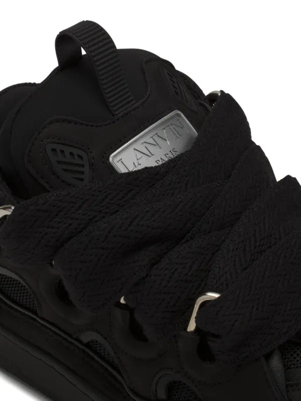 LANVIN CURB SNEAKERS IN LEATHER