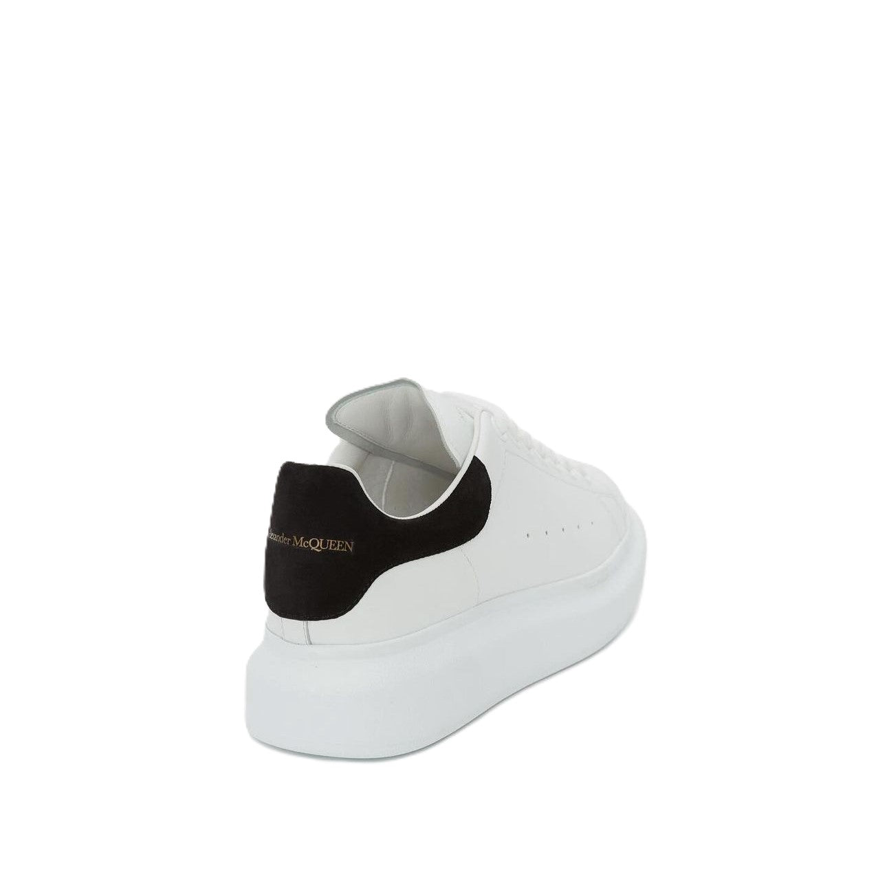Alexander McQueen Black Calf Leather