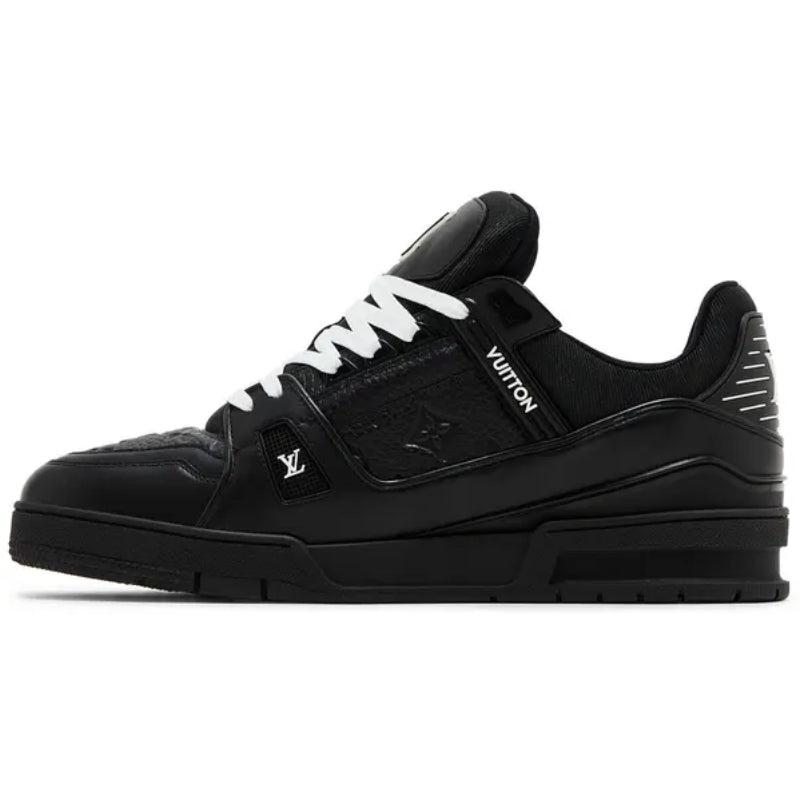 Louis Vuitton Trainer 'Embossed Monogram - Black'