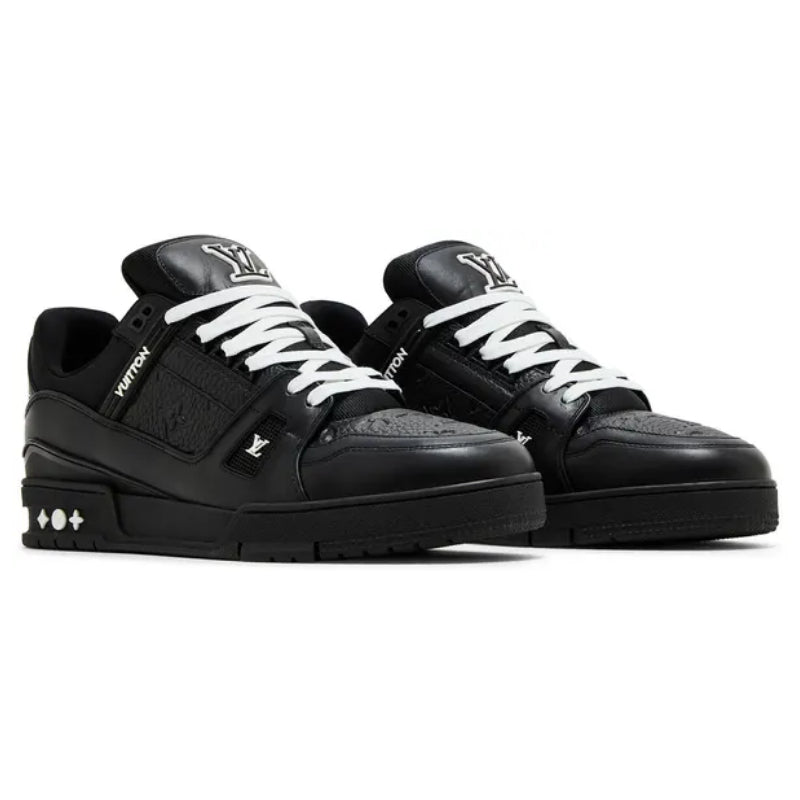 Louis Vuitton Trainer 'Embossed Monogram - Black'