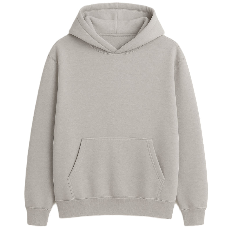 Oversized Light Grey Hoodie