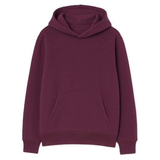 Oversized Plum Hoodie