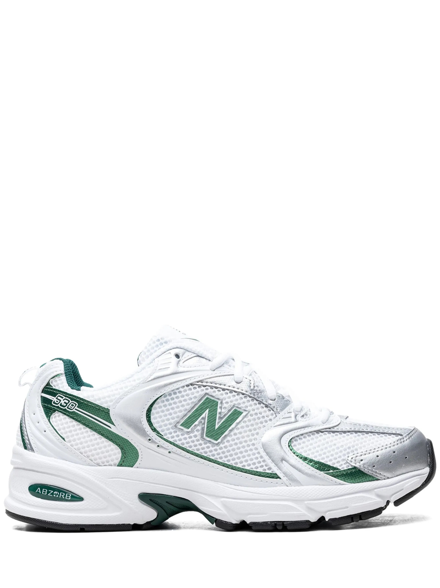 New Balance 530 White Nightwatch Green