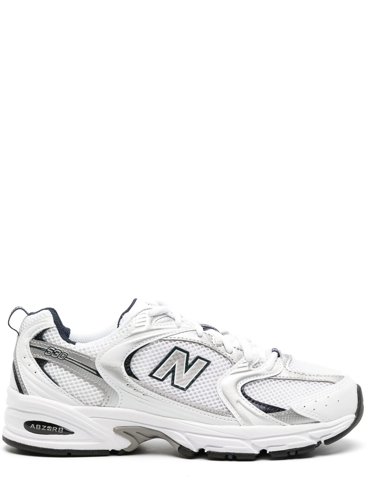 New Balance 530 White Silver Navy