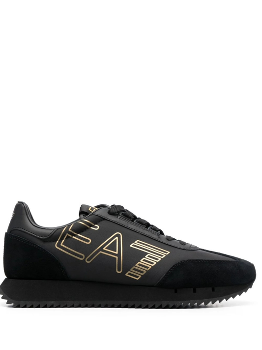 Ea7 Emporio Armani logo-print low-top sneakers