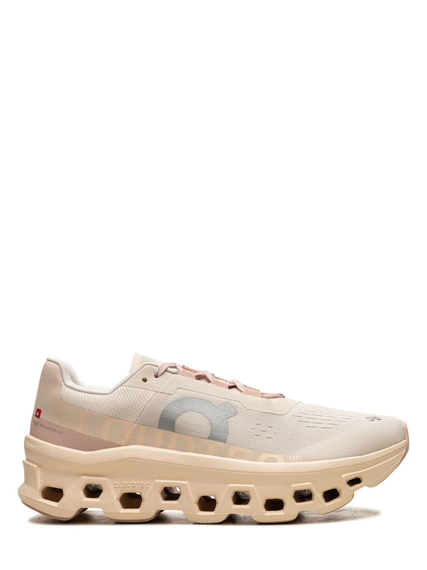 OnCloud monster blush lace-up sneakers
