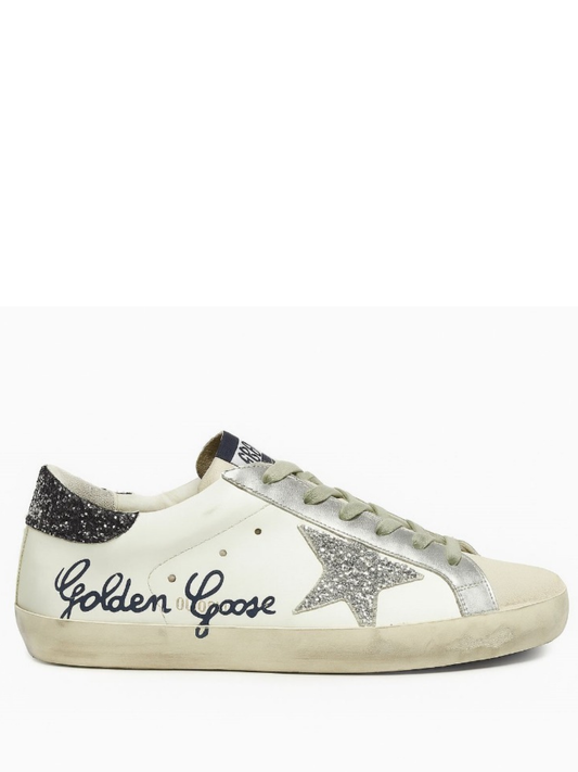 Golden Goose silver written