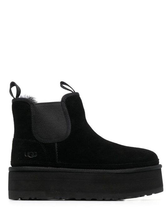 UGG Classic Mini platform ankle boots Black