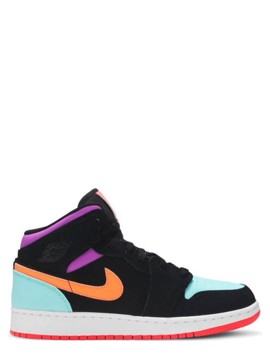 Air Jordan 1 Mid Multi-Color Kids