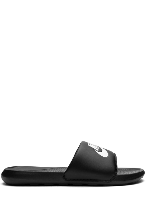 Nike Victori One Black White Slides