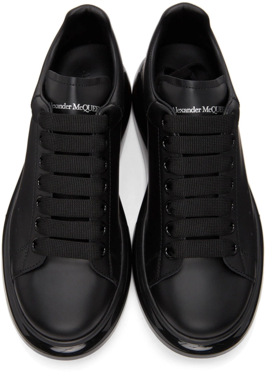 Alexander McQueen oversized shoes with glossy black soles