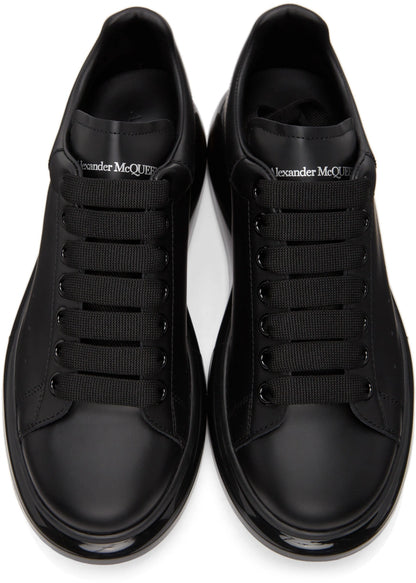 Alexander McQueen oversized shoes with glossy black soles