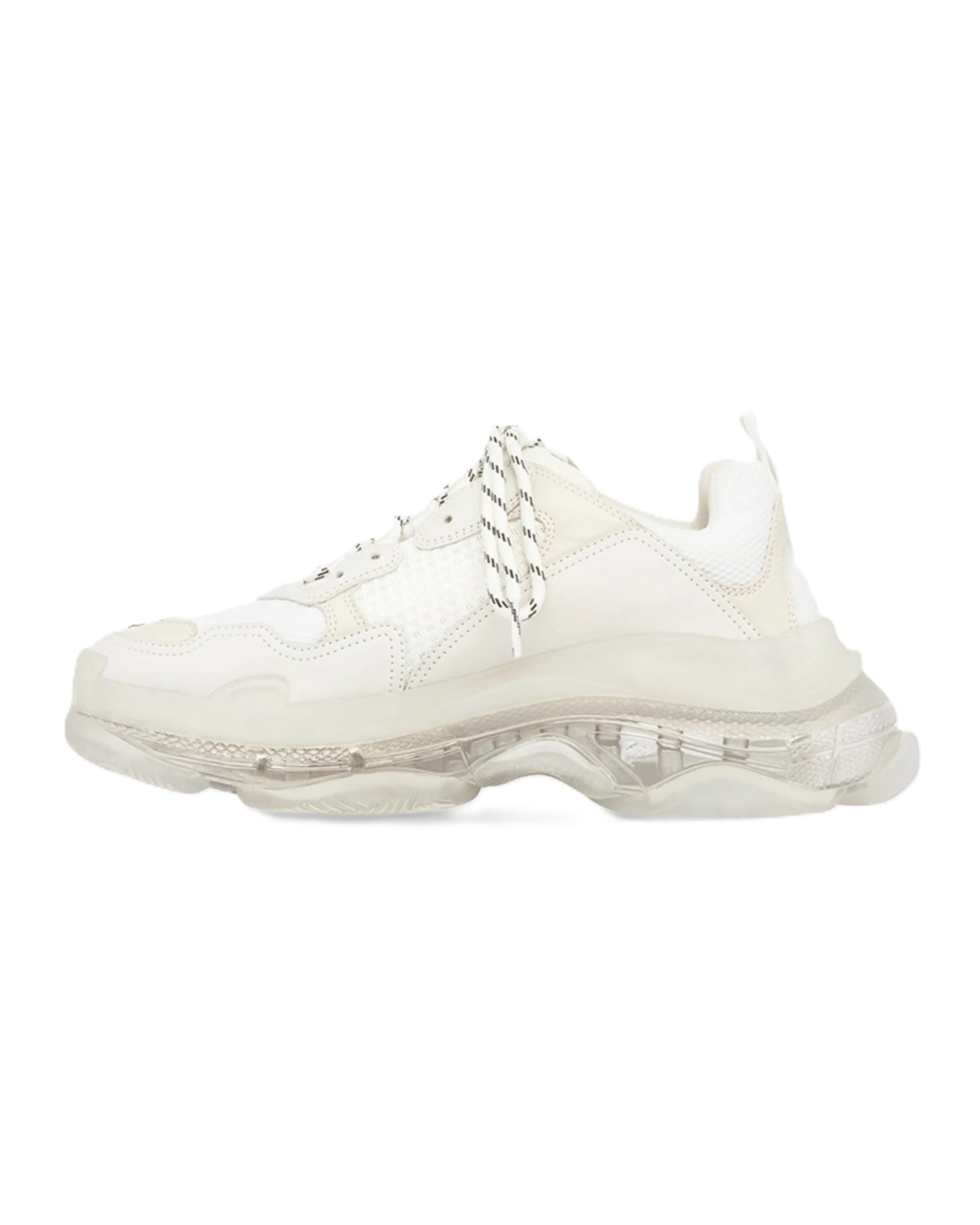 Balenciaga Triple S Clear Sole in White